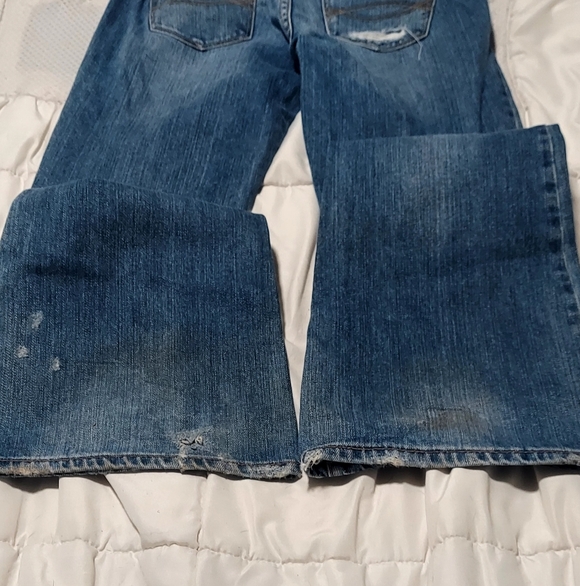 Abercrombie & Fitch Distressed Bootcut/Flare Jeans - Picture 8 of 12